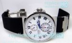 Copy Ulysse Nardin Marine White Dial With Blue Needle Watch